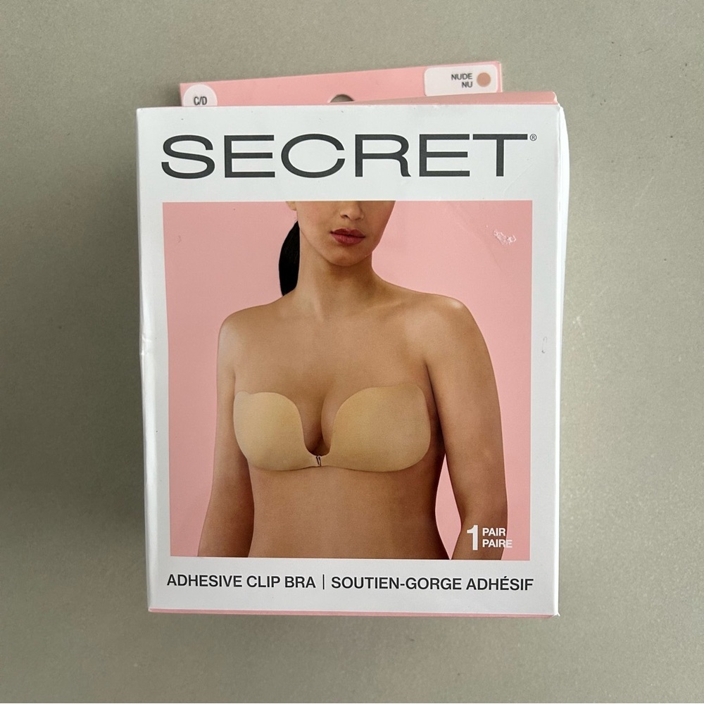 Secret Nude Adhesive Clip Bra C/D cup